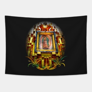 Our Lady of Guadalupe 10 Villa Mexico Virgin Mary Tapestry