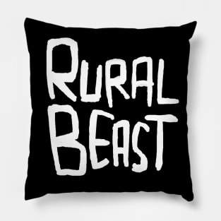 Rural Beast for cool country boy in beast mode. Pillow