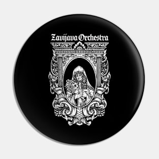 Zavijava orchestra 60s Pin