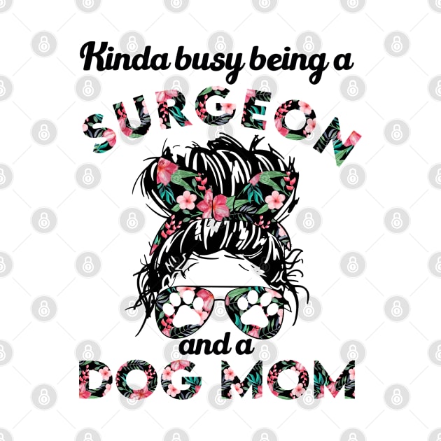 Surgeon job gift for dog lover girl . Perfect present for mother dad friend him or her by SerenityByAlex