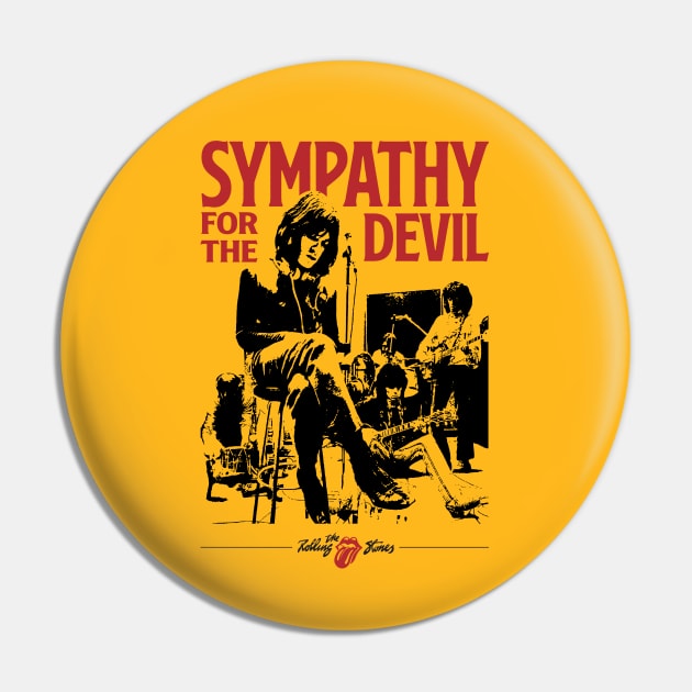 Sympathy For The Devil Pin by Chewbaccadoll