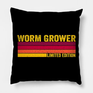 Vintage Worm Grower Pillow