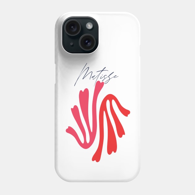 Matisse Organic Shape Phone Case by JunkyDotCom