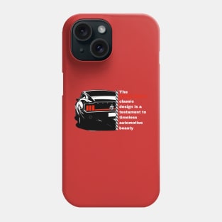 Mustang gt 1969 Phone Case