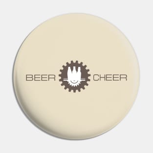 BEER CHEER - LOGO DARK Pin