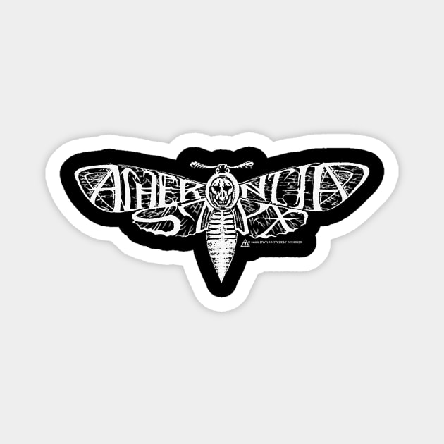 Acherontia Styx - Original Logo Magnet by Dwarrowdelf Records