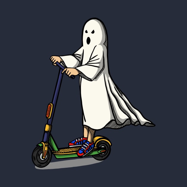 Spooky Scooter by bekarious_