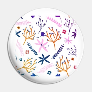 Coral Pattern Design Pin