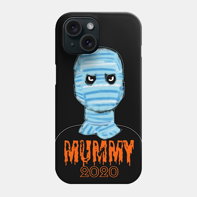 Halloween Mummy 2020 Phone Case by okpinsArtDesign