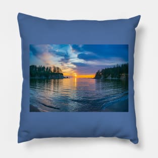 Sunset Bay State Park Pillow