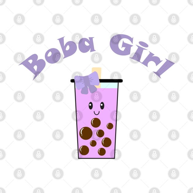 Boba Girl in Purple by Kelly Gigi