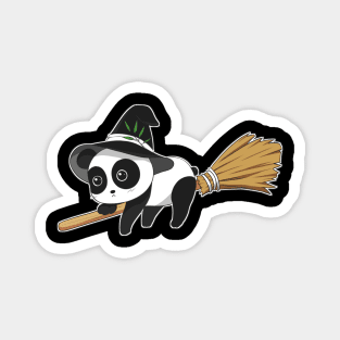 Panda Witch Magnet