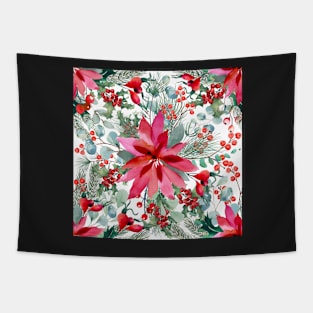 Poinsettia and the Holidays! Tapestry