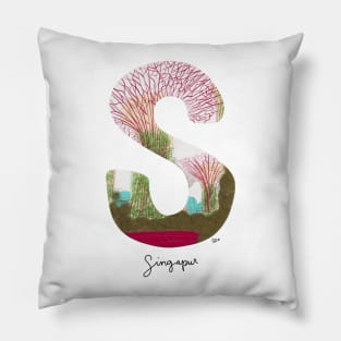 Bucket list destination - Singapur Pillow