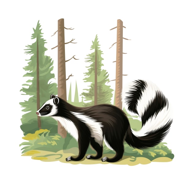 Skunk by zooleisurelife