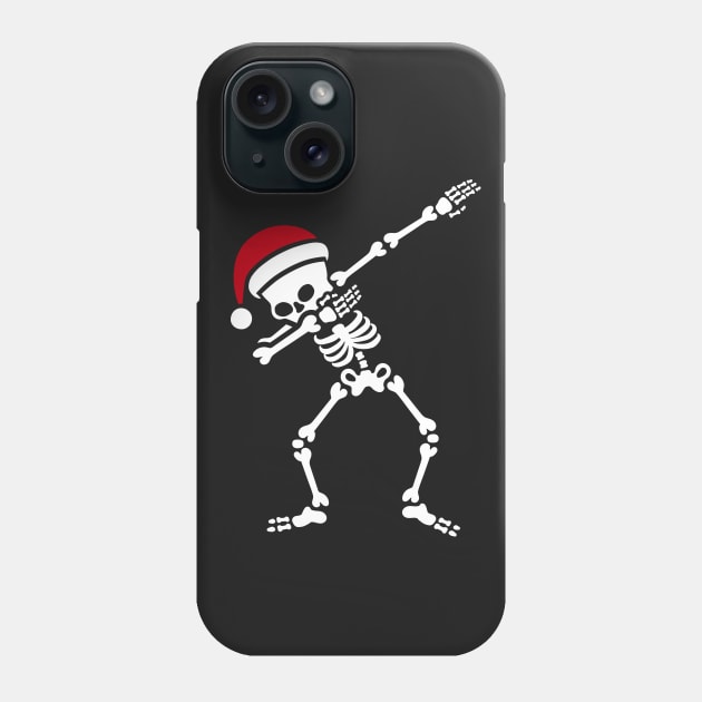 Santa dab / dabbing skeleton Phone Case by LaundryFactory