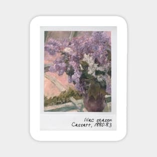 cassatt - lilac season Magnet