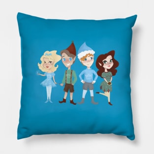 The Christmas Gang (Patron Design) Pillow