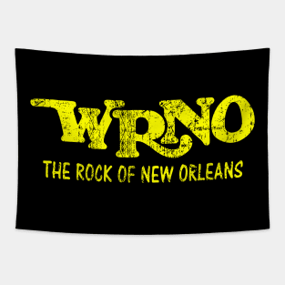 Vintage WRNO Radio Tapestry