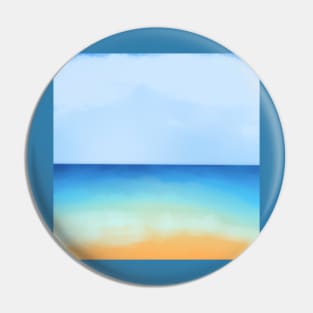 Beach Time Pin