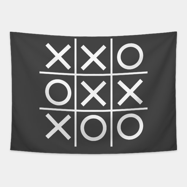 Tic Tac Toe Tapestry by Nate's World of Tees