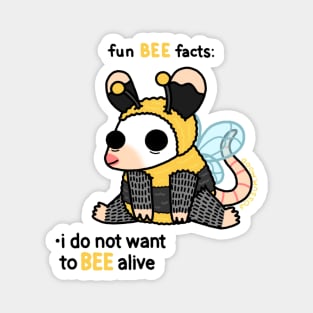 Bee facts Magnet