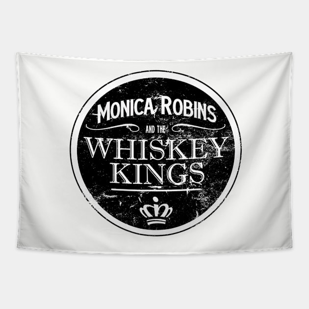 Whiskey Kings Distressed Logo Tapestry by WhiskeyWear