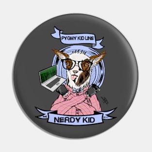 Nerdy Kid Pin