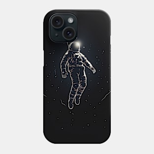 Astronaut Dark Phone Case