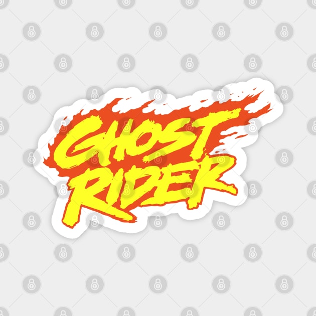 Ghost Rider logo Magnet by OniSide