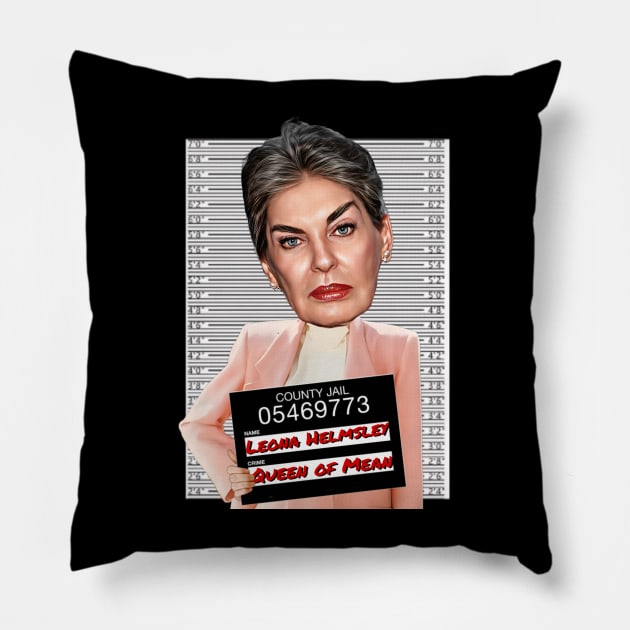 Leona Helmsley Pillow by Zbornak Designs