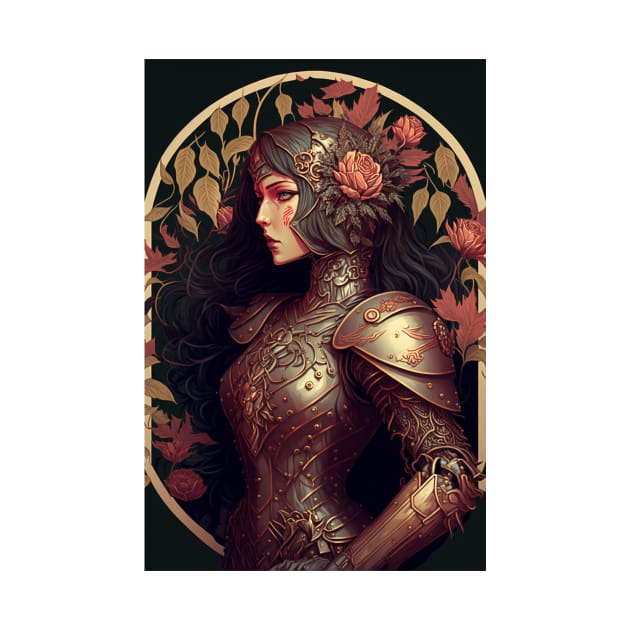 The Rose Knight by ArtNouveauChic