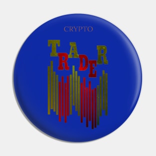 CRYPTO TRADER (COSMIC) / BLUE Pin