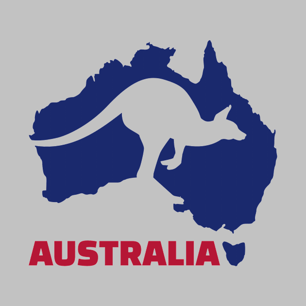 Australia kangaroo by Designzz