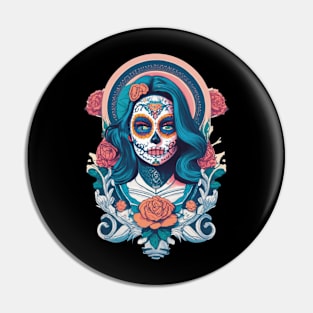 Calavera Catrina: Queen of the Day of the Dead Pin