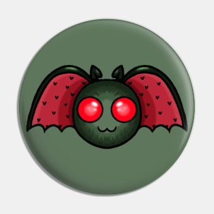 Watermelon Mothman Pin