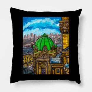 German City Dome Pillow