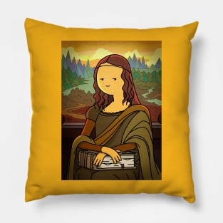 Princess Mona Lisa Pillow