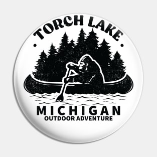 Torch lake Michigan Pin