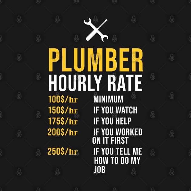 Plumber Hourly Rate by newledesigns