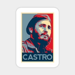 Castro 'Hope' Poster Magnet