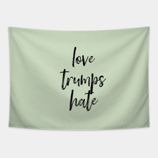 Love Trumps Hate Tapestry