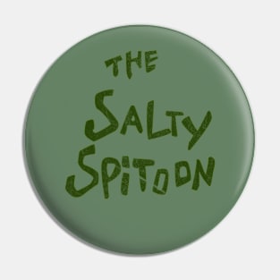 The Salty Spitoon logo - washed Pin