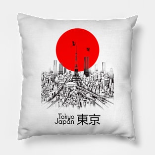 Tokyo Japan Pillow