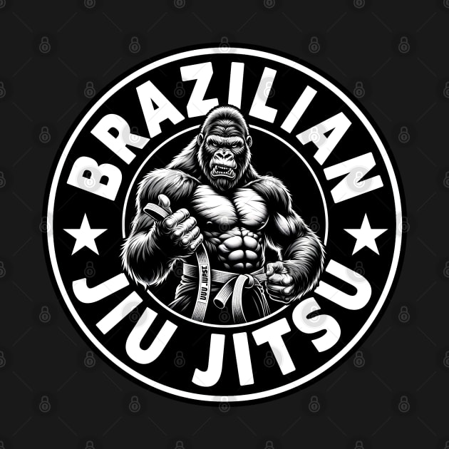 Brazilian Jiu Jitsu by ShirtFace