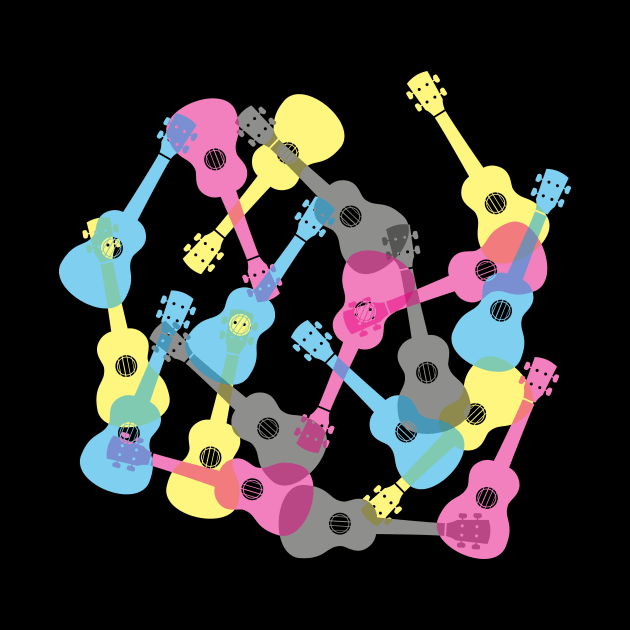 Play Ukulele - Be Happy by schlag.art