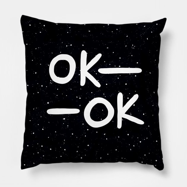 OKOK - Official logo Pillow by okokstudio
