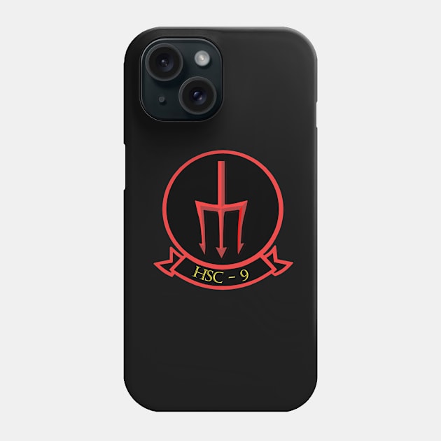 Helicopter Sea Combat Squadron Nine Phone Case by Airdale Navy