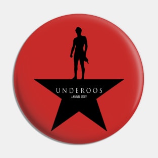 "Underoos" Hamilton Logo Parody Pin