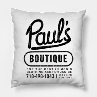 Pauls Boutique Black Pillow